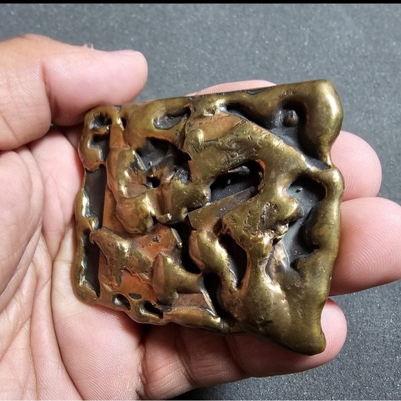 Vintage 1980s Zeke & Marty Hand Made Brutalist Statement - Picture 4 of 10